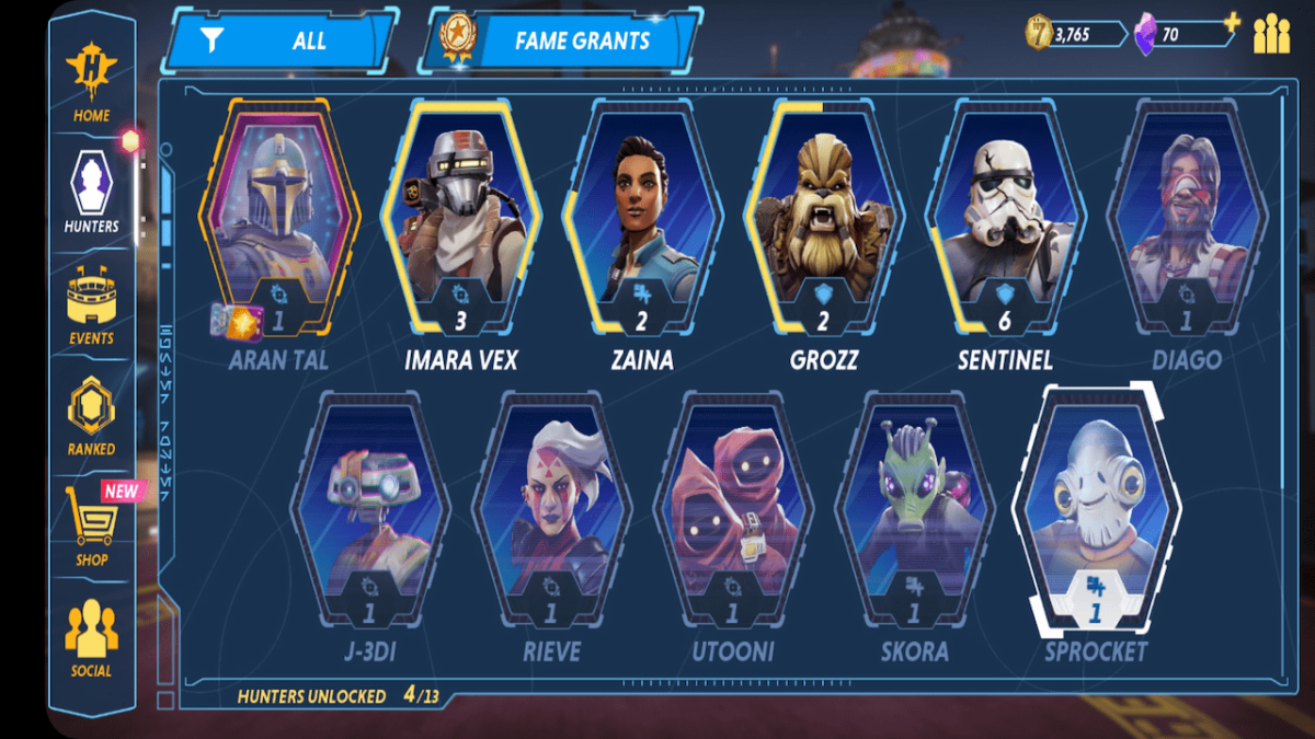 play free star war hunter